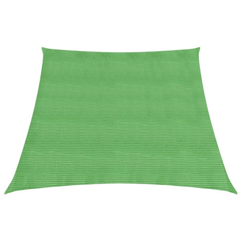 Voile d'ombrage 160 g/m² vert clair 4/5x3 m pehd