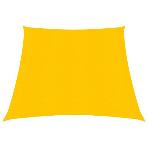 Voile d'ombrage 160 g/m² jaune 3/4x2 m pehd