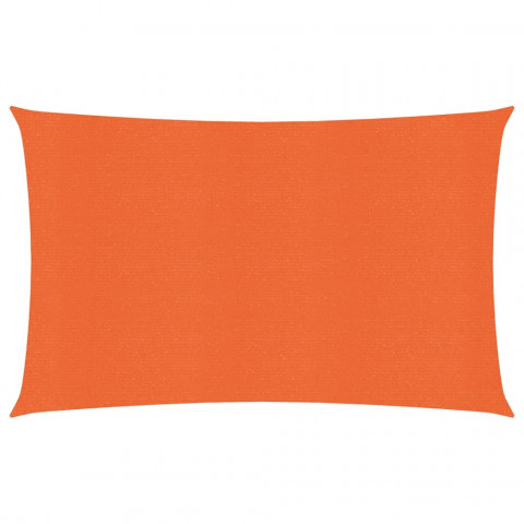 Voile d'ombrage 160 g/m² orange 2x4,5 m pehd