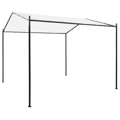 Belvédère 3x3x2,6 m blanc 180 g/m²