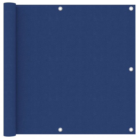Écran de balcon bleu 90x400 cm tissu oxford