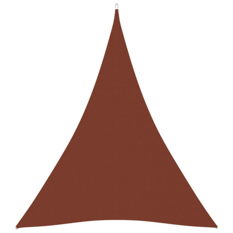 Voile toile d'ombrage parasol tissu oxford triangulaire 3 x 4 x 4 m - Couleur au choix