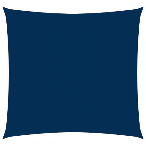 Voile de parasol tissu oxford carré 4,5x4,5 m bleu