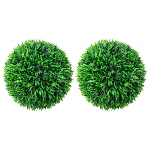 Boules de buis artificielles 2 pcs 38 cm