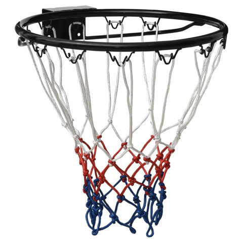 Cerceau de basket noir 39 cm acier