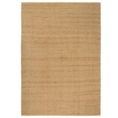 Tapis rectangulaire naturel 120x180 cm jute