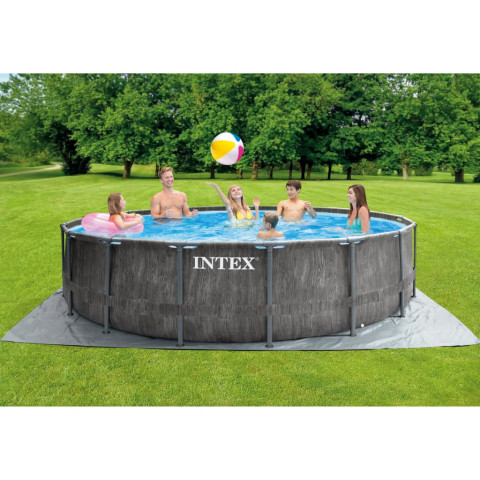 Ensemble de piscine greywood prism frame premium 457x122 cm