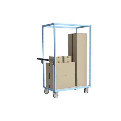 Servante multi-niveaux plateau bois 250 kg - Dimensions au choix