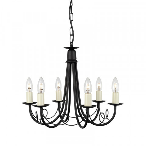 Suspension minster, noir, 6 ampoules