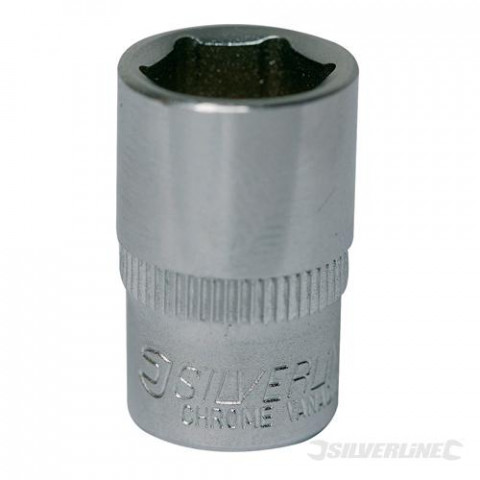 Douille métrique 1/4" 12 mm silverline 889318