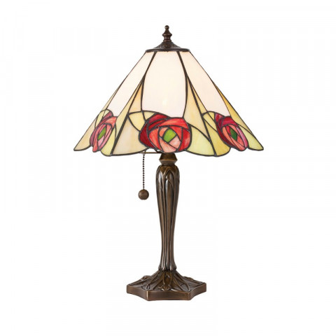 Lampe 60w ingram, verre et résine