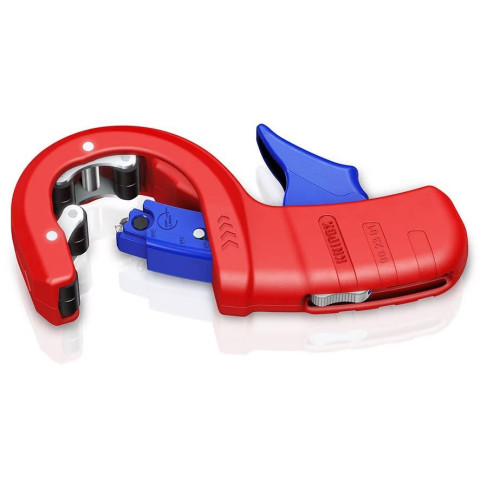 Coupe-tube pour canalisations d'eaux usées en plastique - KNIPEX - DP50 - 90 23 01 BK