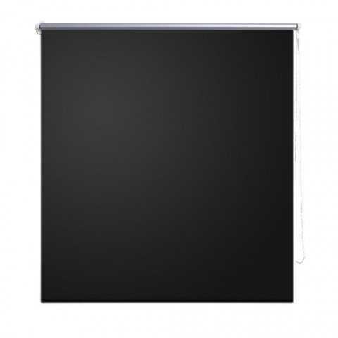 Store enrouleur noir occultant fenêtre rideau pare-vue volet roulant helloshop26 - Dimension au choix