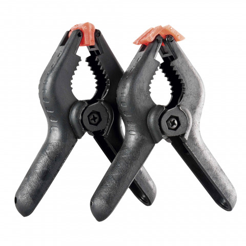 Pinces À Coller Pvc 4" - 2 Pcs