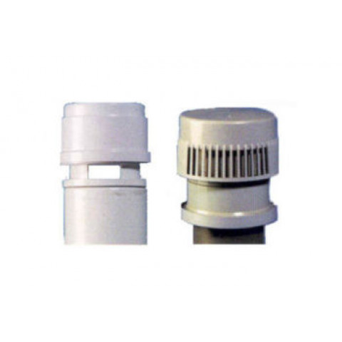 Clapet aérateur mixte VENTILO - clapet mixte colonne de chute pour Ø : 75 - 80 - 100 - 110 mm