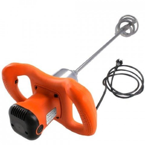 Mélangeur malaxeur électrique 1600w pour béton plâtre colle enduit ciment helloshop26 3401066