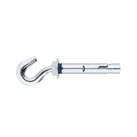 Cheville anti-rotation pour charges moyennes crochet forgé - m6 x 45 ø8 100 pièces.