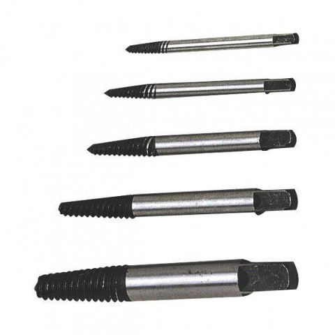 Lot de 5 extracteurs à goujon extracteur vis cassé + boite helloshop26 3417076