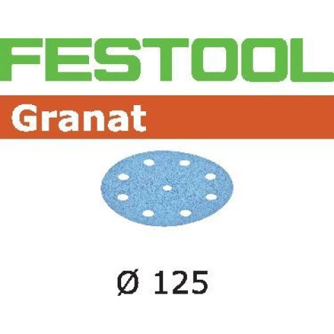 Abrasif STF FESTOOL - D125/90 - grain 60 - 50 pièces - 497166