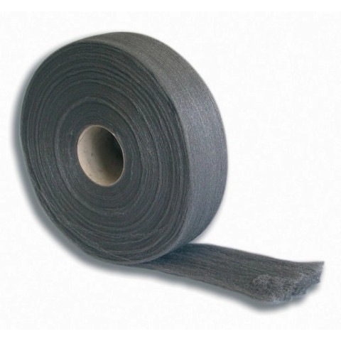 Laine d'acier n°2 GERLON - rouleau 1 kg - B012