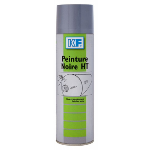 Protection anticorrosion noir haute température - kf siceron - aérosol - 650ml / 500ml - 6028