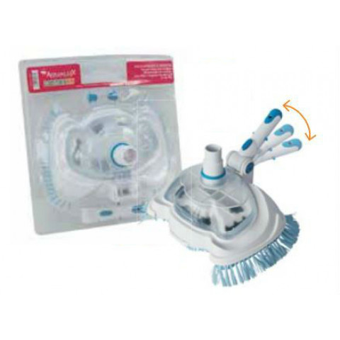 Balai oval aspirant avec préfiltre AQUALUX - 8000678ES