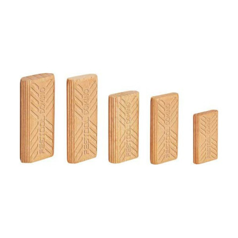 Tenons Dominos FESTOOL 8 x 50 mm - Boîte de 600 pièces - 493299    
