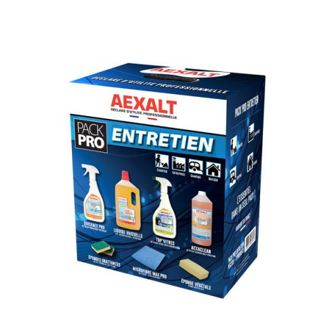 Pack de 7 produits d'entretien - pack pro entretien