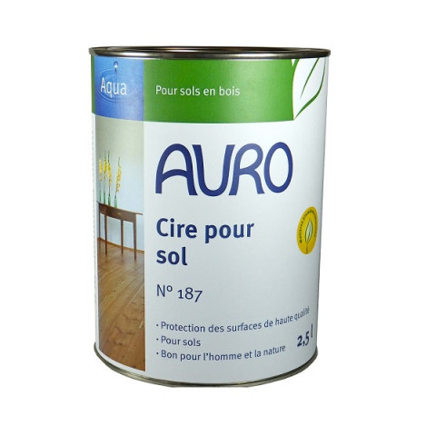 Cire pour sol (sols en bois et lino) 2,5l - n° 187