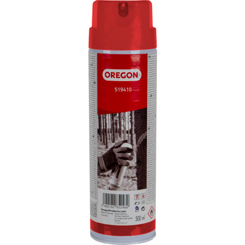 Spray de marquage oregon rouge 500 ml - 562137