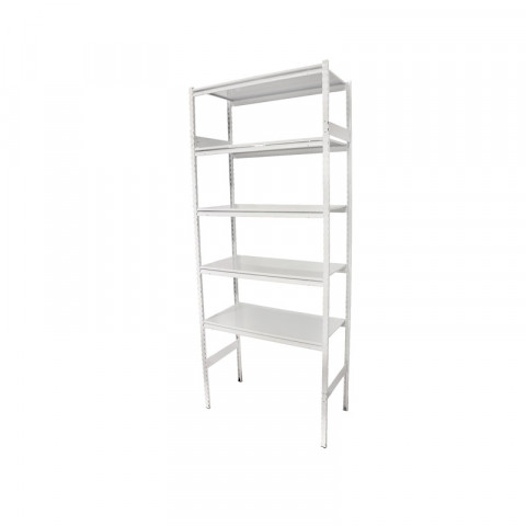 Kit clip Top 5 plateaux 80 x 40 cm BOURG Blanc neige - P-KCT84BL