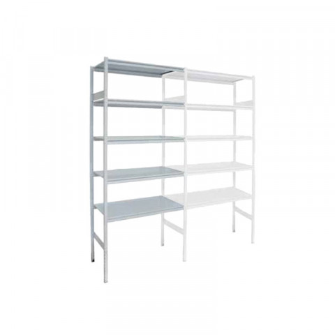 Kit clip Top Suite 4 plateaux 80 x 40 cm BOURG Blanc neige - P-KCTS180BL