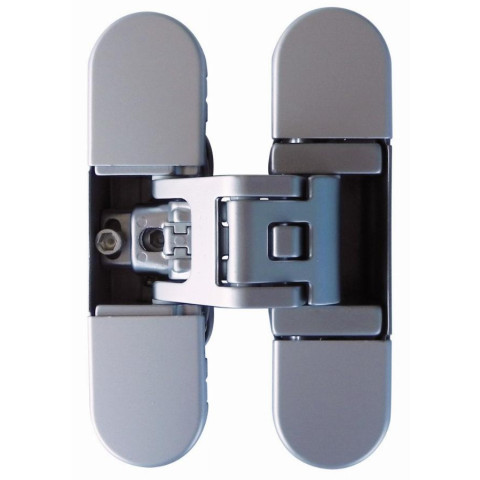 Charnière invisible KRONA KOBLENZ Kubica - Réversible 65/90 kg Chrome - K6700CS