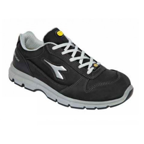 Chaussure de sécurité basse run ii diadora - nubuck noir - 701.175303.80013 - Pointure au choix