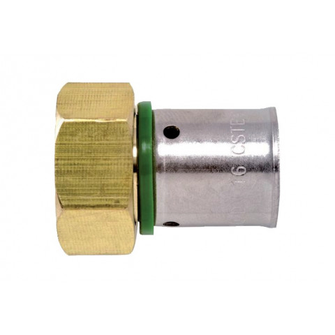 Raccord à sertir femelle fixe 15x21-16