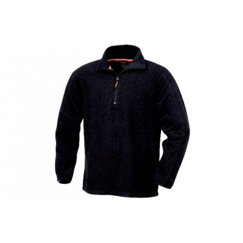 Pull polaire noir léger