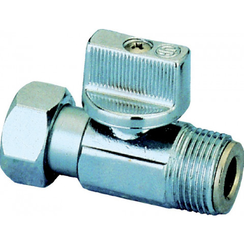 Robinet wc manette 1/4t dr chromé12x17