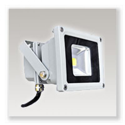 Projecteur extérieur led 10w - gris
