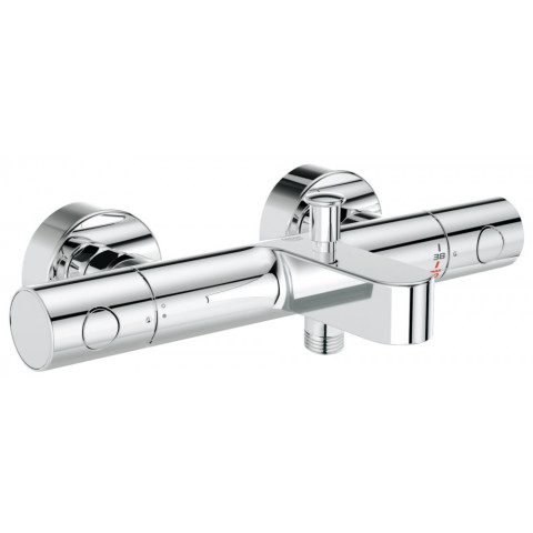 Mitigeur thermostatique bain/douche montage mural apparent grohe grohtherm 1000 cosmopolitan