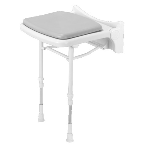 Siège de douche rabattable 2000 rembourré compact