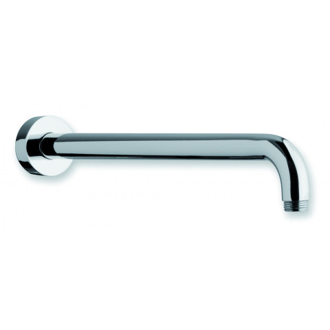 Bras de douche rond horizontal 300mm chrome