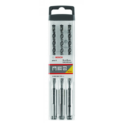 Blister 3 forets béton s4l sds-plus