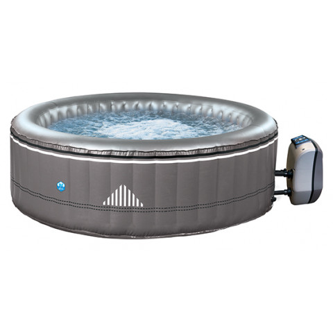Spa gonflable rond malibu - poolstar - 6 personnes - diam. 2.04m x h70cm