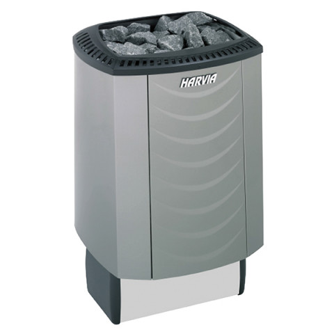 Poêle électrique sound platinium (pierre non comprise) - harvia - 4.5kw