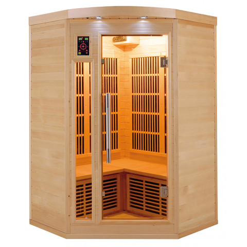 Sauna infrarouge apollon - france sauna - 2/3 places