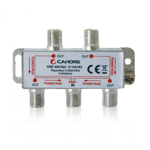 Répartiteur 5-2300 mhz - 4 directions