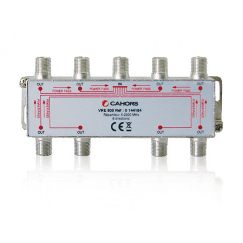 Répartiteur 5-2300 mhz - 8 directions