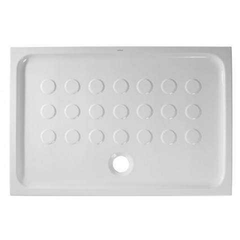 Receveur time - sanindusa - 100x75x7cm - blanc - à poser