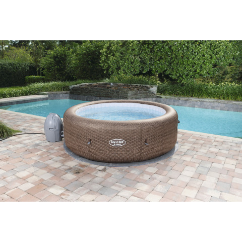 Spa rond gonflable lay-z-spa st moritz - 5/7 personnes - diam. 2.16m x h71cm