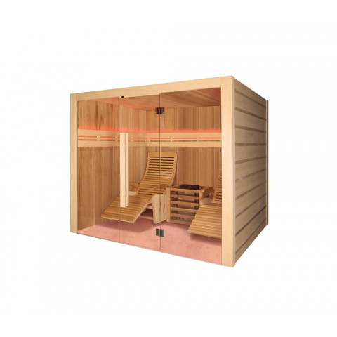 Sauna traditionnel alto vap - holl's - 220x200x190cm - 2 places